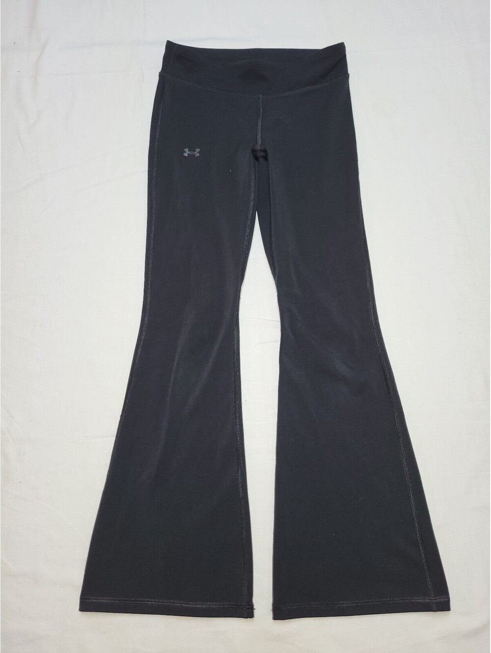 Under Armour Youth Medium Black Flare Yoga Pants YM/JMJ-M High Waist